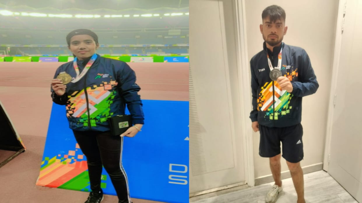 Khelo India Para National Games 2023 : Meerut Preeti wins two gold medals