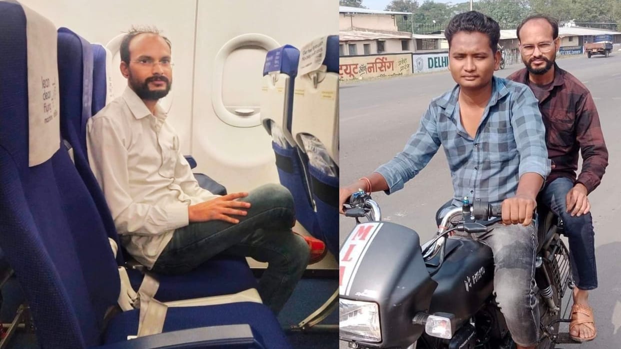 Indore: MLA Dodiar's air trips to Bhopal by bike are also in discussion, he has studied from JNU Delhi.