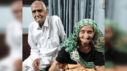 90 year old Chandiram gave up his life 40 minutes after death of his wife In Ballabhgarh