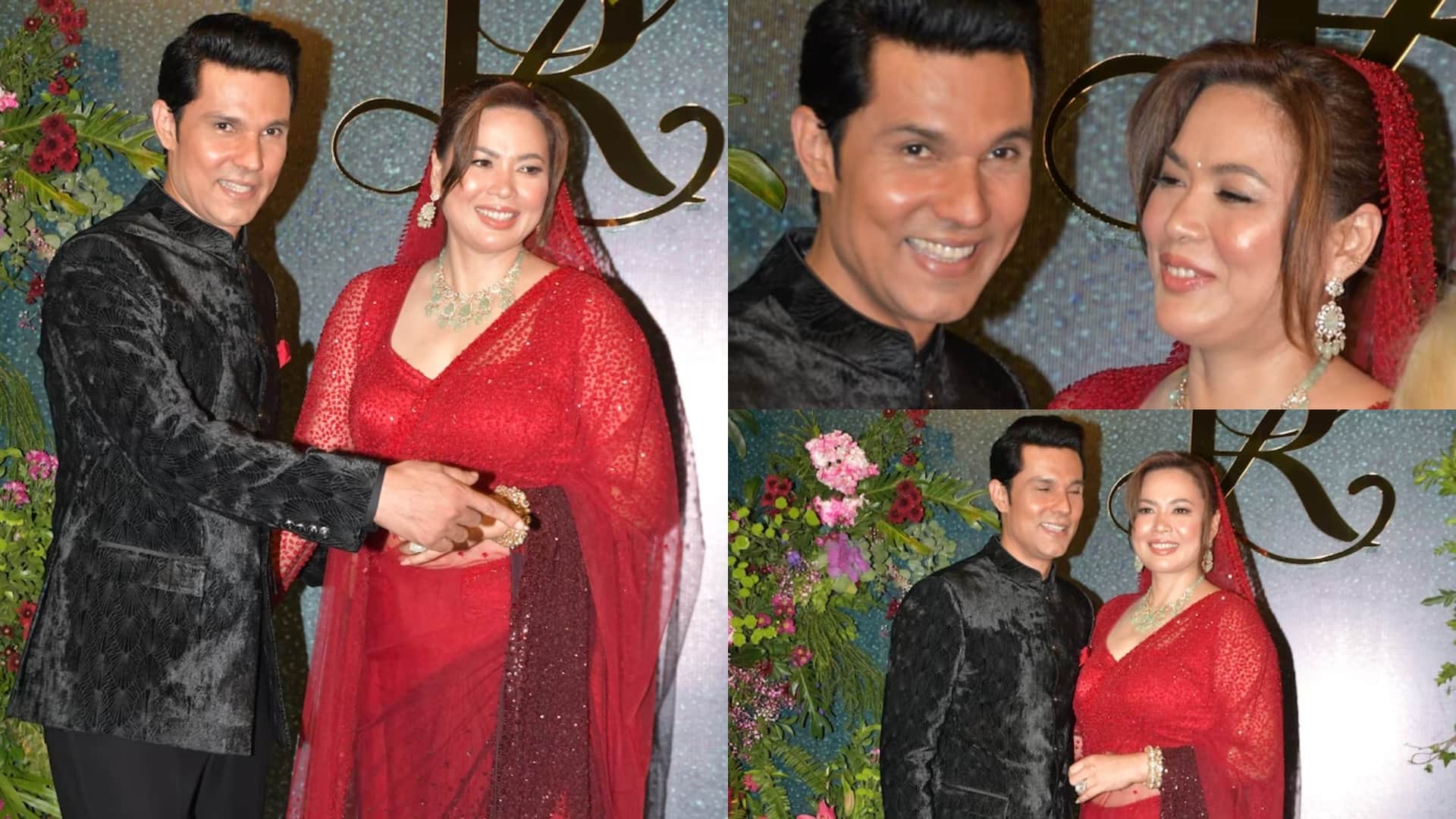 Randeep Hooda Lin Laishram Wedding Reception Imtiaz Ali Maanvi Gagroo Neetu Chandra Mona Singh attend see pics