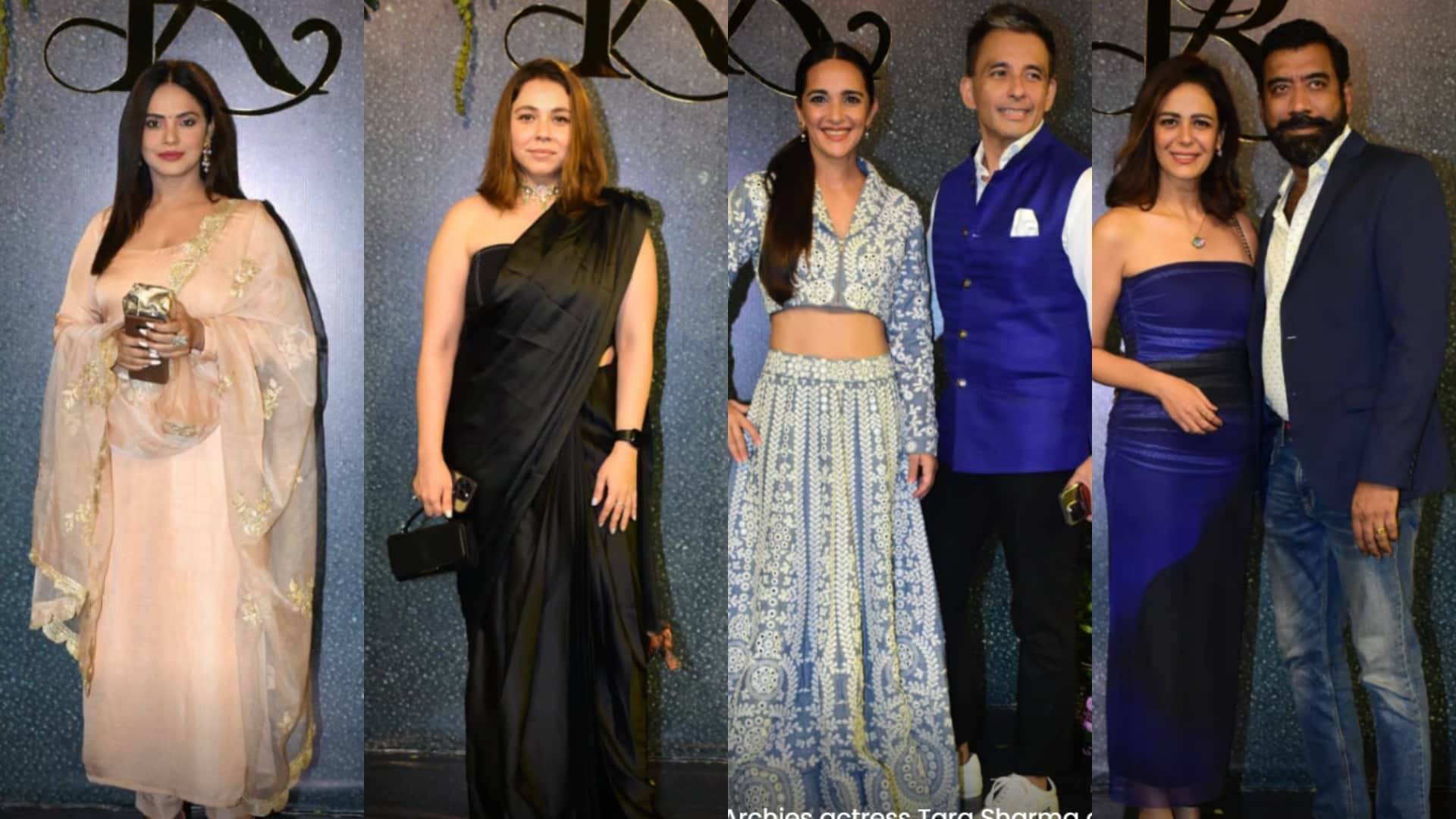 Randeep Hooda Lin Laishram Wedding Reception Imtiaz Ali Maanvi Gagroo Neetu Chandra Mona Singh attend see pics