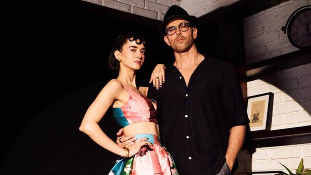 Saba Azad Performance video viral at Kho Gaye Hum Kahan trailer launch fighter star hrithik roshan Praises her