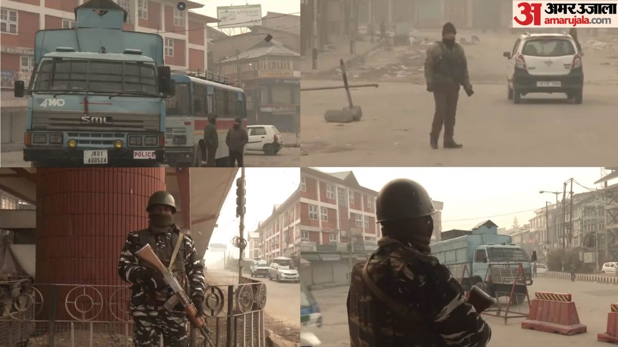 Security tight in Srinagar Supreme Court verdict petitions challenging Article 370 in Jammu and Kashmir