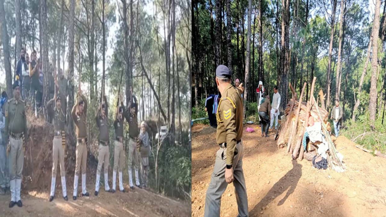 Sudden death of an army soldier who was on leave on his father's fourth death anniversary.