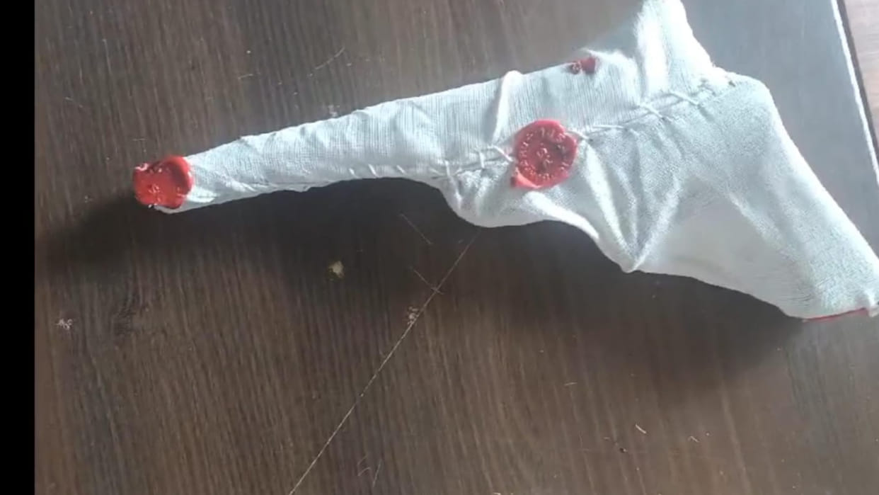 Young man caught with country made pistol