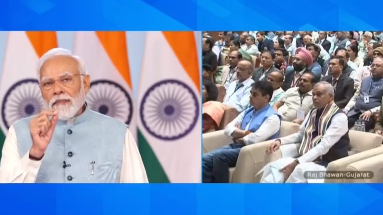Prime Minister Narendra Modi virtually addresses the 'Viksit Bharat @ 2047: Voice of Youth' workshop