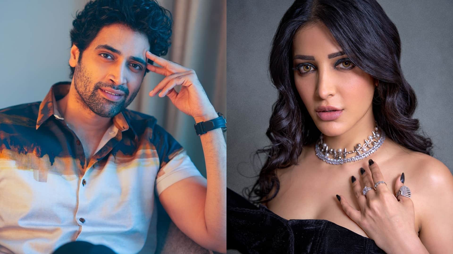 Shruti Haasan shares Adivi Sesh first look from Mega Pan India action film title poster will out 18 December