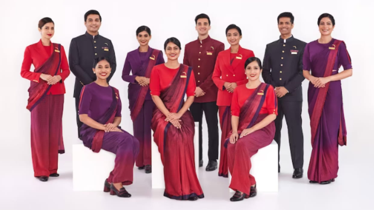 Air India unveils new uniforms for cabin crew, pilots designed by Manish Malhotra