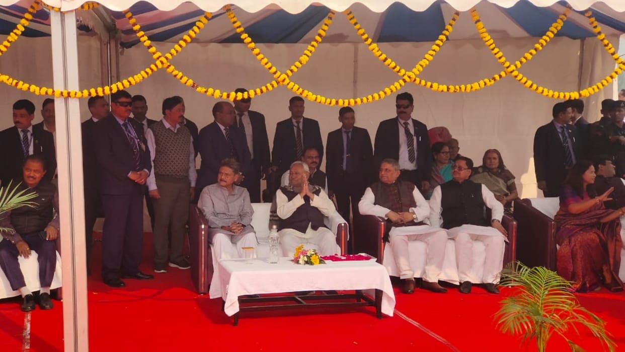 Bihar: CM Nitish inaugurated guest house built in Buddhist stupa of Kesariya in Motihari