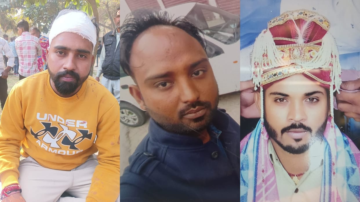 Accident in Panipat: Motorcycle riding two person die in road accident