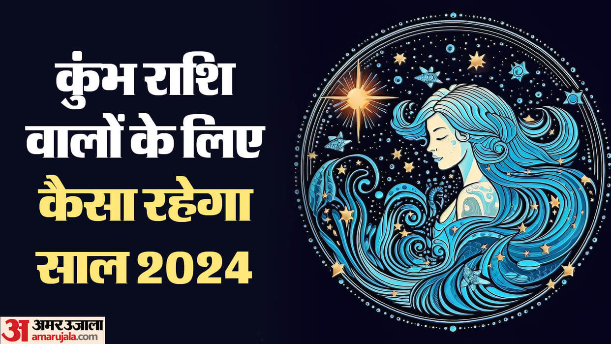 New Year Prediction 2024 Yearly horoscope 2024 of Aquarius Kumbh zodiac sign and big prediction in hindi