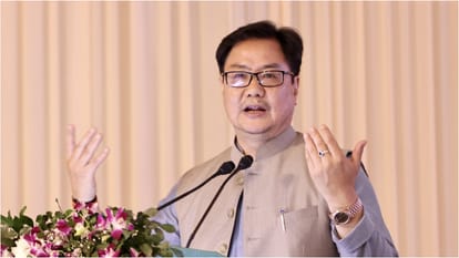 Union Minister kiren rijiju targets congress and its allies over curruption