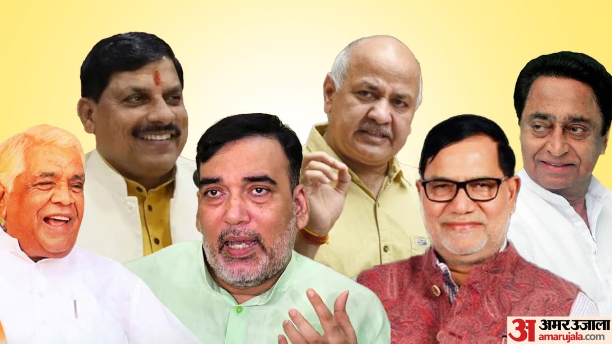 MP CM mohan singh yadav Leaders born and educated in UP made a mark in various states