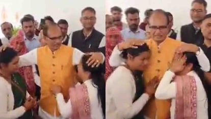 Mp Politics : इस्तीफे के बाद भाई शिवराज से गले लगकर रोने लगीं लाडली बहनें, बोलीं- हम आपको नहीं छोड़ सकते