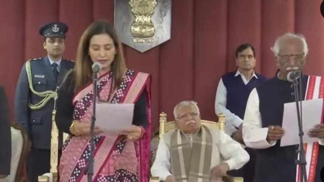 Sonia Trikha Khullar took oath as HPSC member today