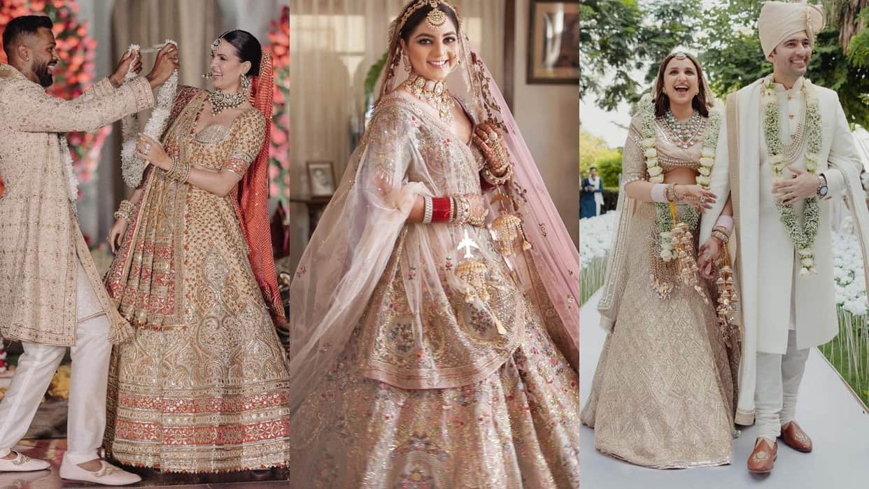 Year Ender 2023 trendy lehenga of 2023 top bridal lehenga of the year 2023