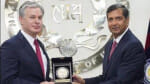 FBI director Christopher Wray met NIA chief Dinkar Gupta
