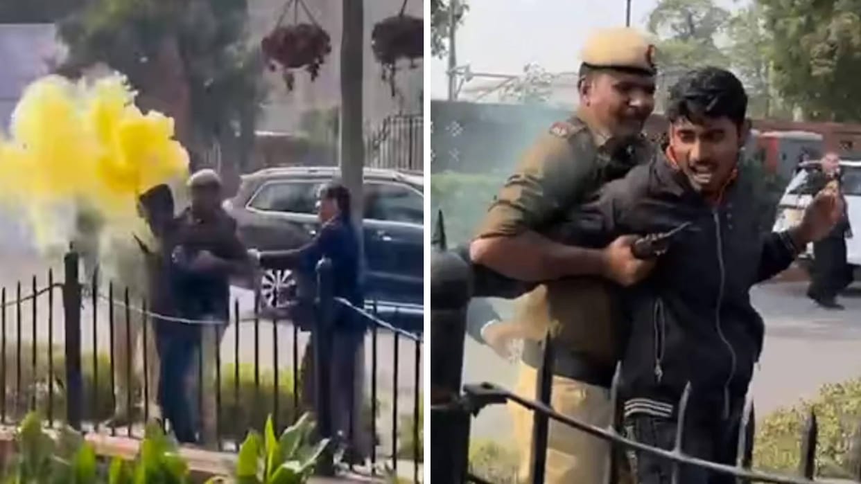 Man arrested outside Parliament had told parents he was going to Delhi for army recruitment: police