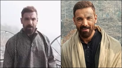 John Abraham: घाटी में शूटिंग के लिए पहुंचे जॉन अब्राहम बोले- खूबसूरत और शानदार है कश्मीर... जरूर आएं John Abraham after wrapping Vedaa shoot said Kashmir is beautiful and fantastic please come