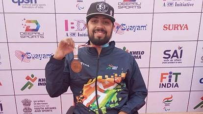 Khelo India Para Games Haryana Pranav soorma wins gold medal improves Asian Para Games record