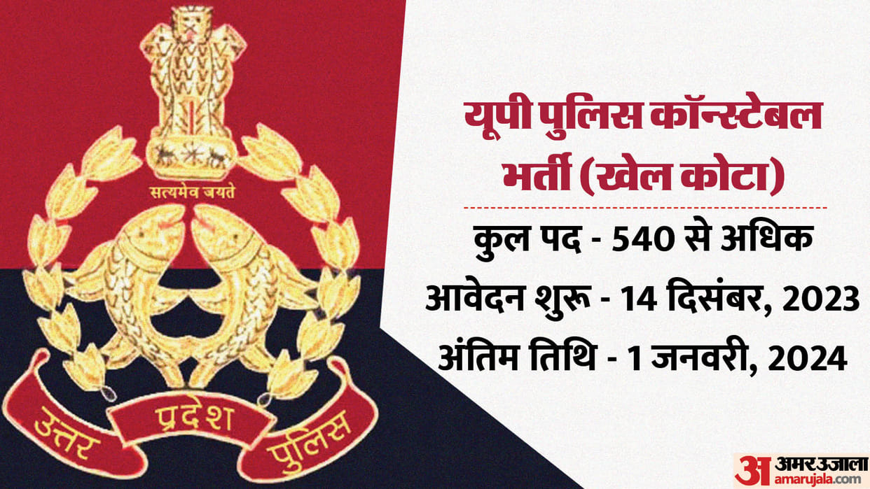 UP Police Constable recruitment under sports quota notification out uppbpb.gov.in, Apply for 546 posts from 14