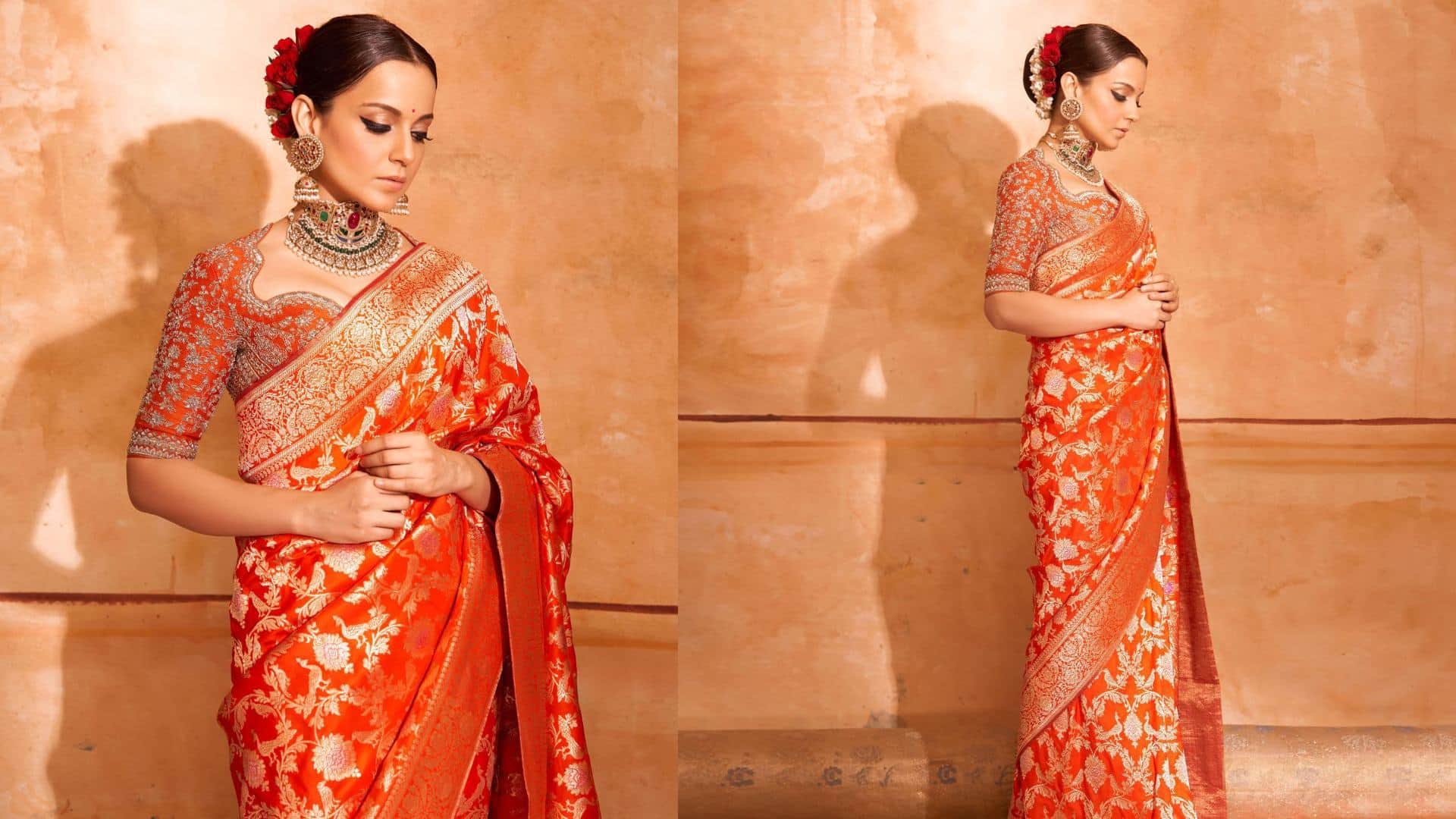 Year Ender 2023 trendy silk saree collection inspired by bollywood actress
