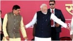 मध्य प्रदेश के नए मुख्यमंत्री के साथ पीएम मोदी।