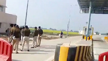 Bhind: Bullies vandalized the toll plaza in Bhind, beat up the employees, also accused of demanding extortion