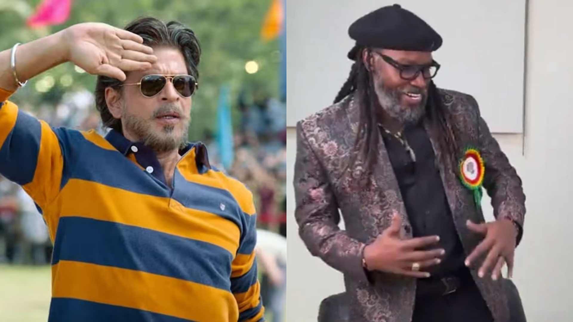 Dunki Jamaican Cricketer Chris Gayle Dancing On Shah Rukh Khan Film