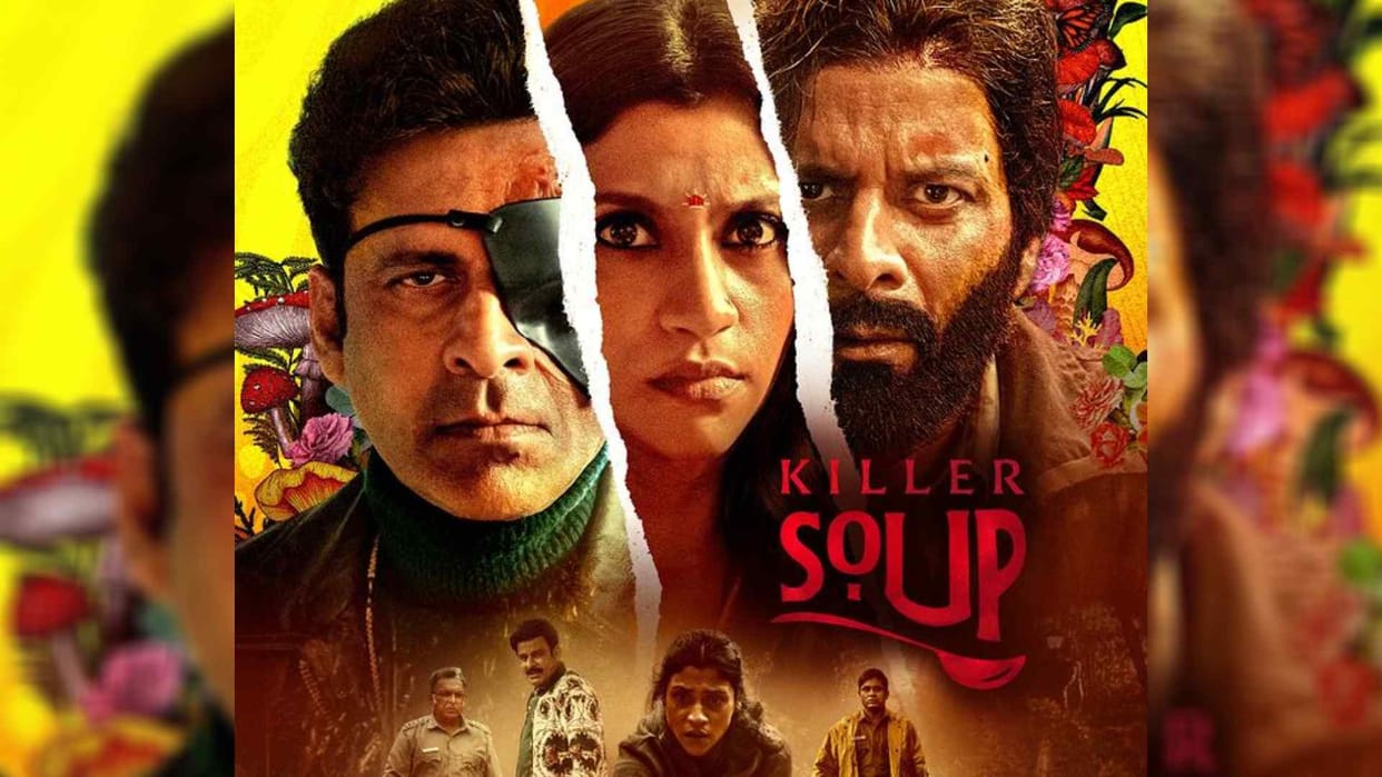 Manoj Bajpayee and Konkona Sen sharma netflix crime thriller series Killer Soup to release on 11 January 2024