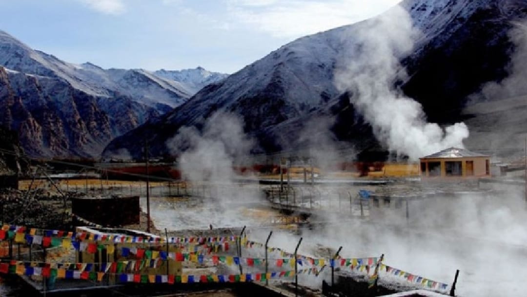 Ladakh: Water level increased in hot water springs in Chumathang area decision to issue white paper