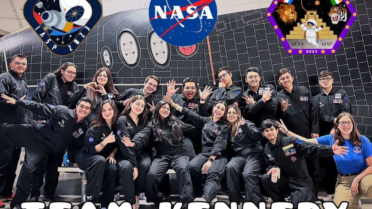 aagam jain selected in nasa project