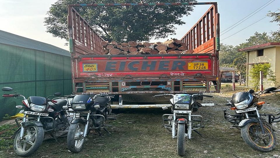 Forest department recovered 83 giltes worth Rs 5 lakh in rudrapur