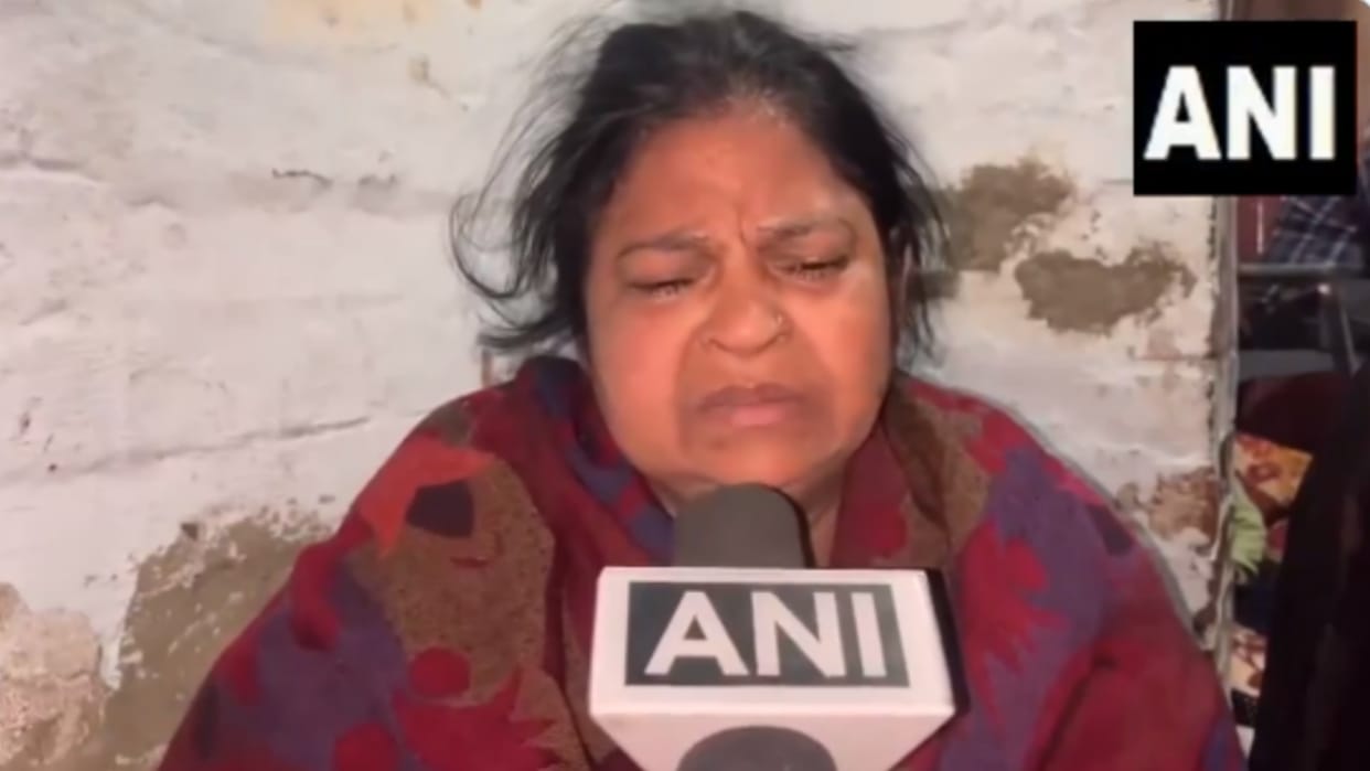 Sagar Sharma's mother talked to media about her son.