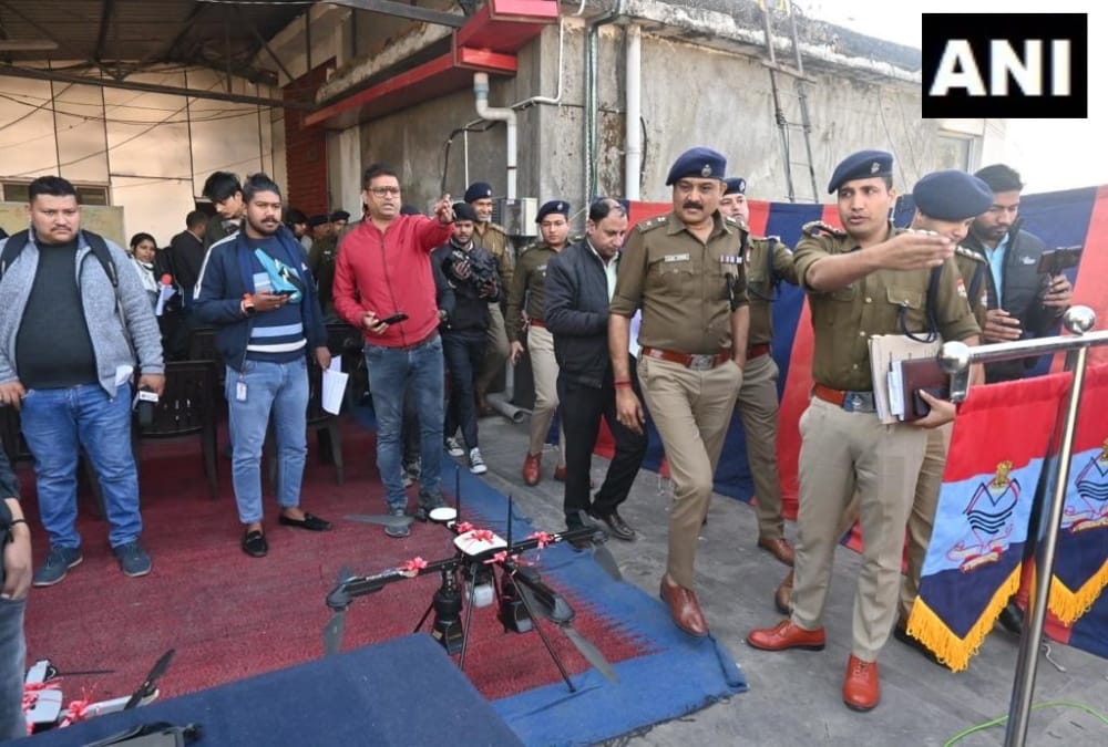 Dehradun Police Flying Hawk now city traffic will be monitored with hi tech drones