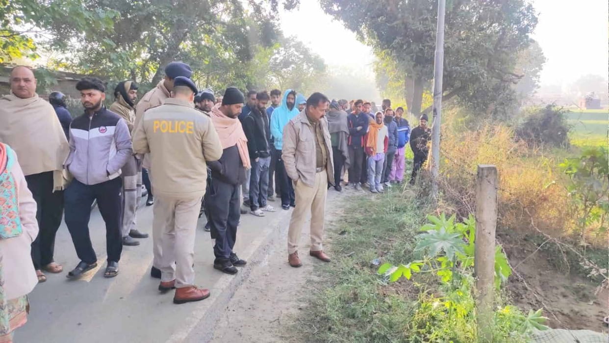 Dead body of a person found on the roadside in Una's Jankaur, suspicion of murder