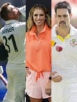 Candice Warner, hits back, Mitchell Johnson, after husband, David Warner century, David Warner