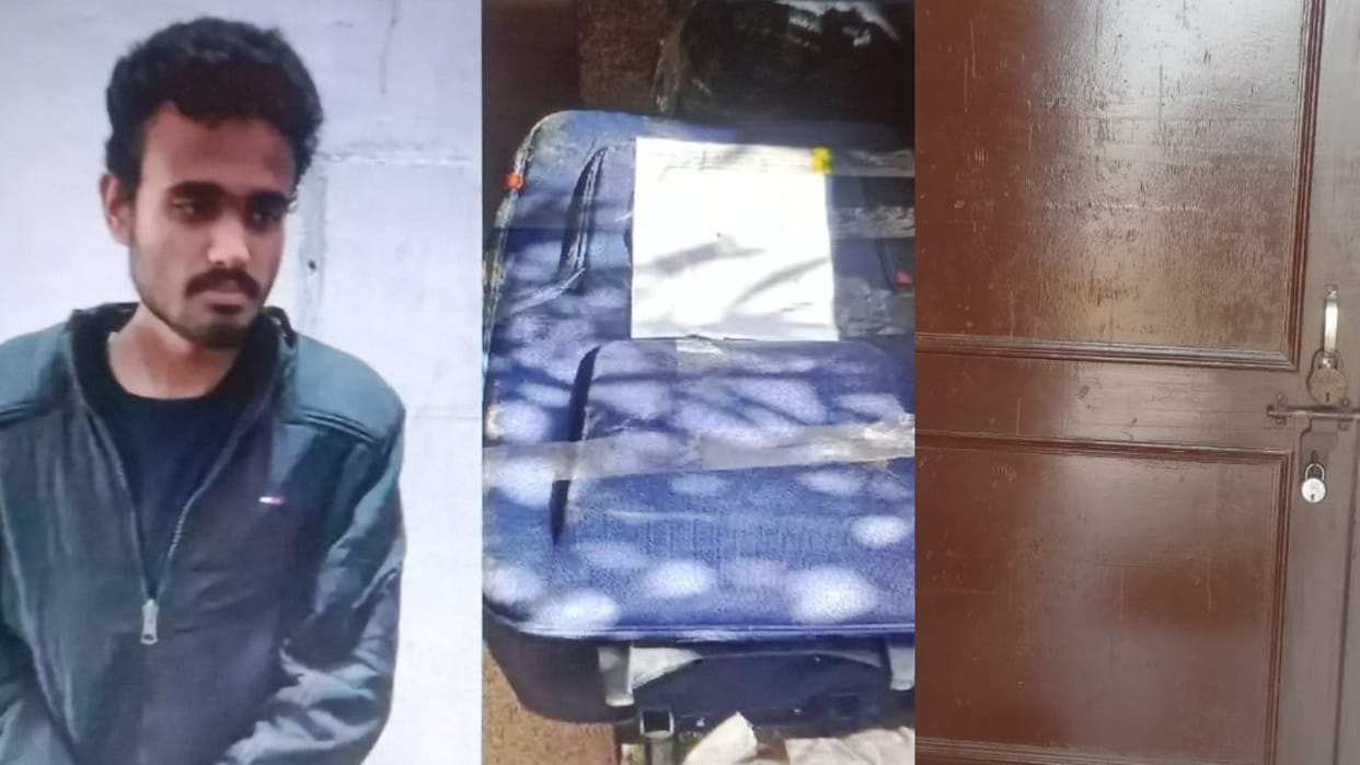 Murder accused son passed through 10 big stations including Delhi keeping mother's dead body in suitcase
