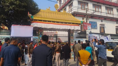 Bihar: Religious leader Dalai Lama reached Bodh Gaya, security of Tibetan Buddhist monastery increased