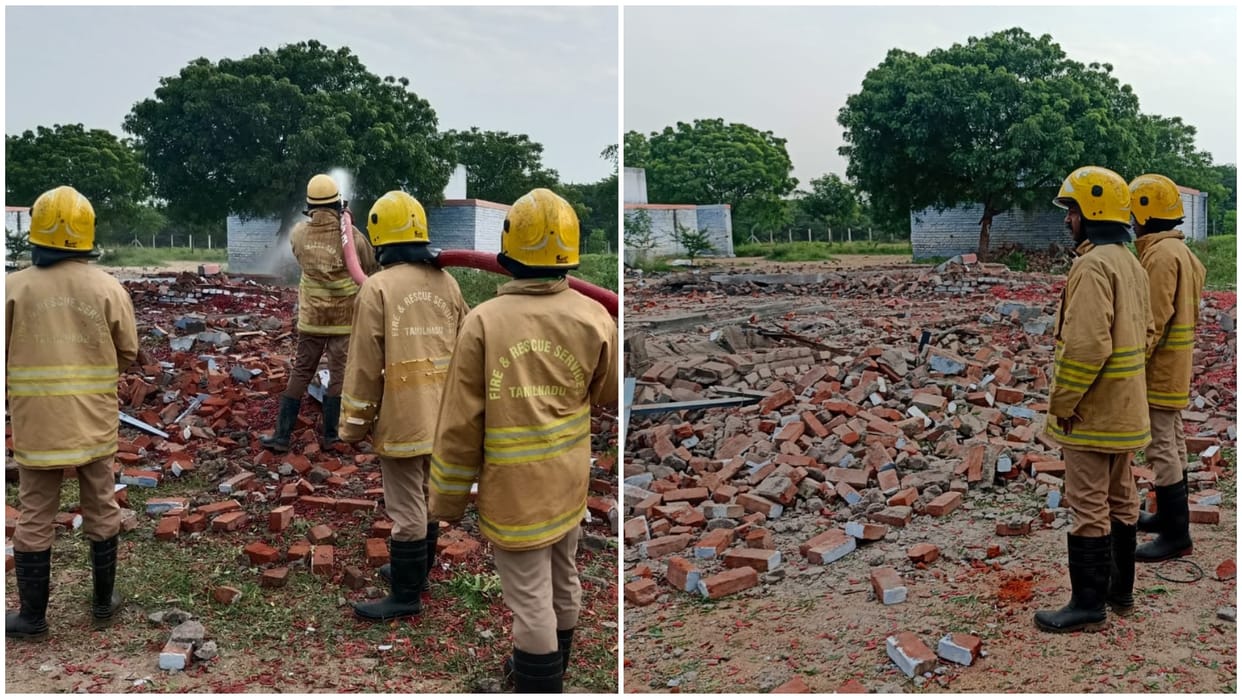Explosion in firecracker manufacturing factory near Sattur, one dead; 20 kg gold biscuits seized in Meghalaya
