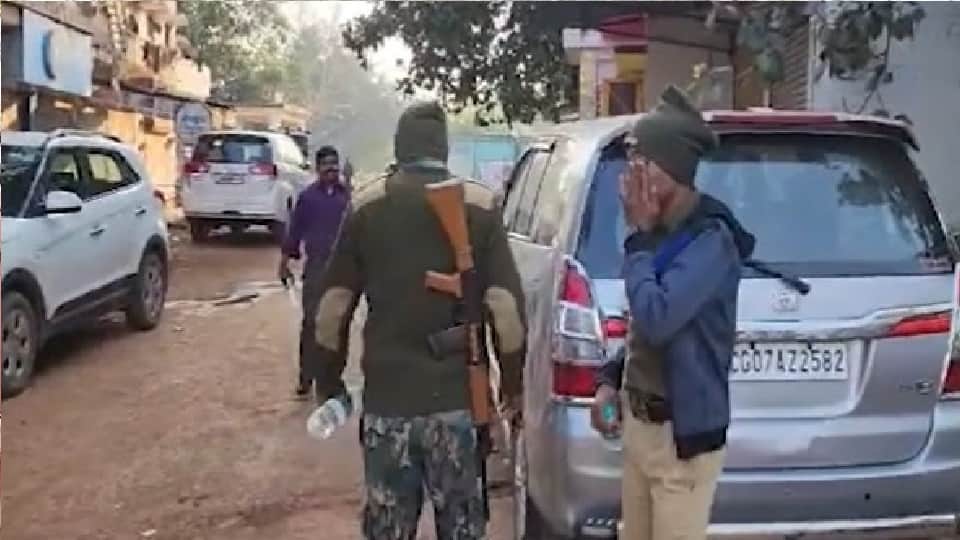 Income Tax raids jaggery trader house in Bemetra