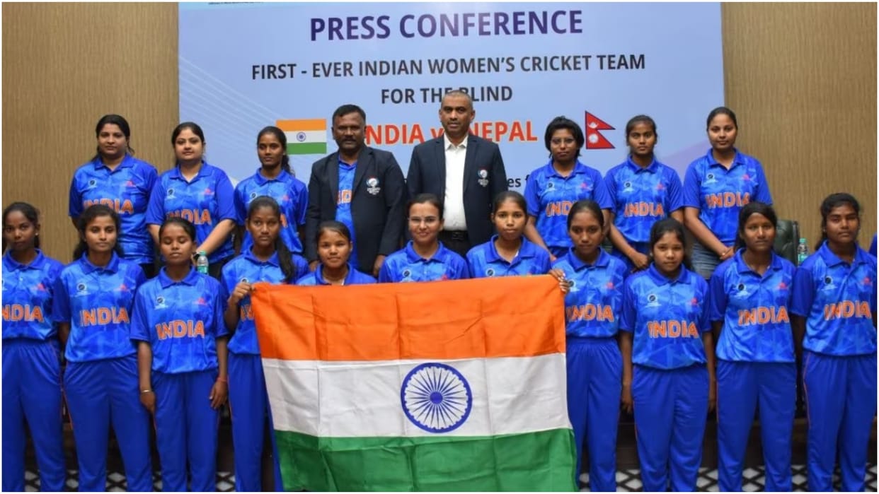 IND vs NEP: India's visually impaired women's team won the series by defeating Nepal by seven wickets, know