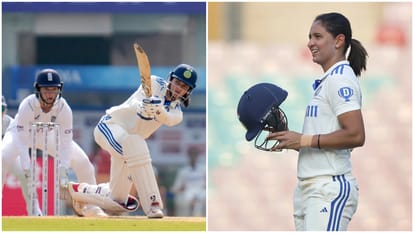 IND W vs ENG W Test Live Score India Women vs England Women 1st Test Day 3 Match Scorecard Updates