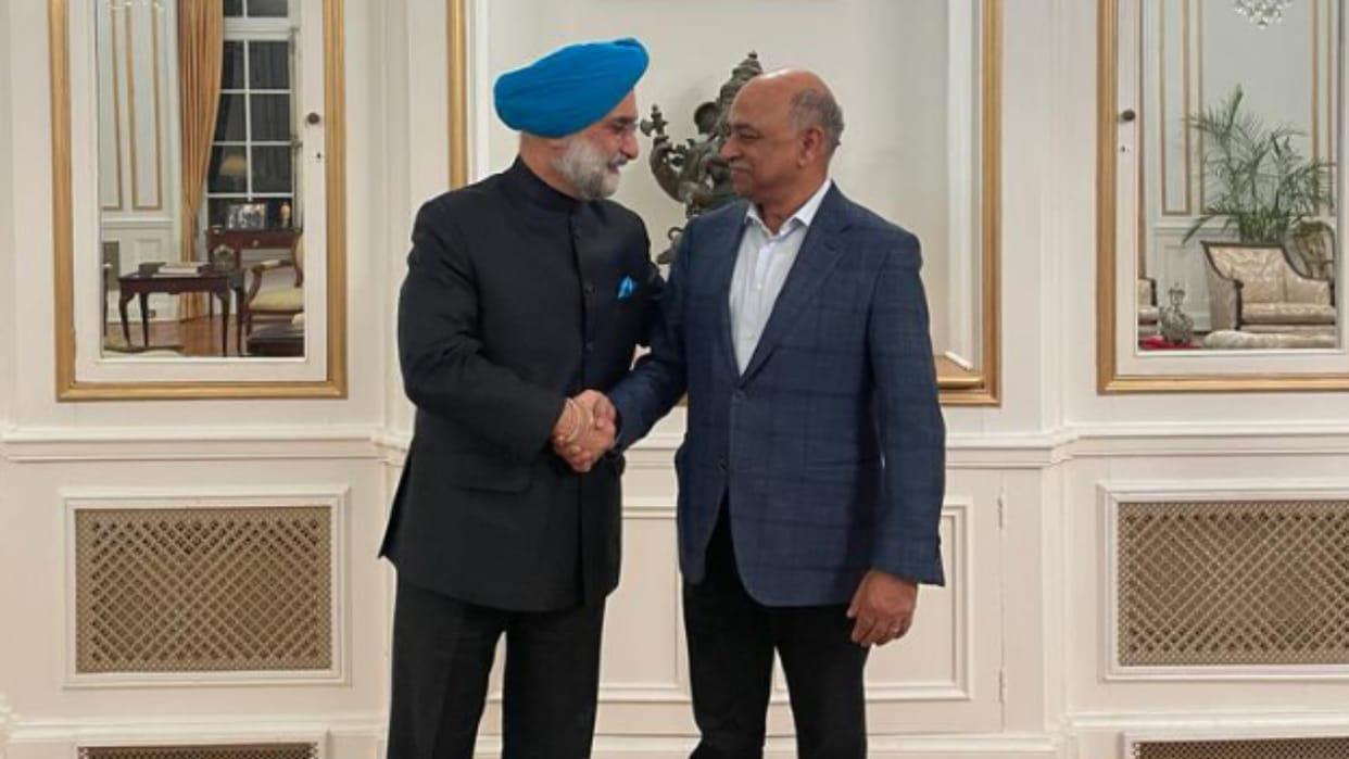 Indian envoy to US discusses technology partnership with IBM CEO