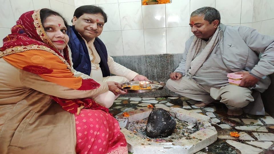 Renovation of the temple begins with worship