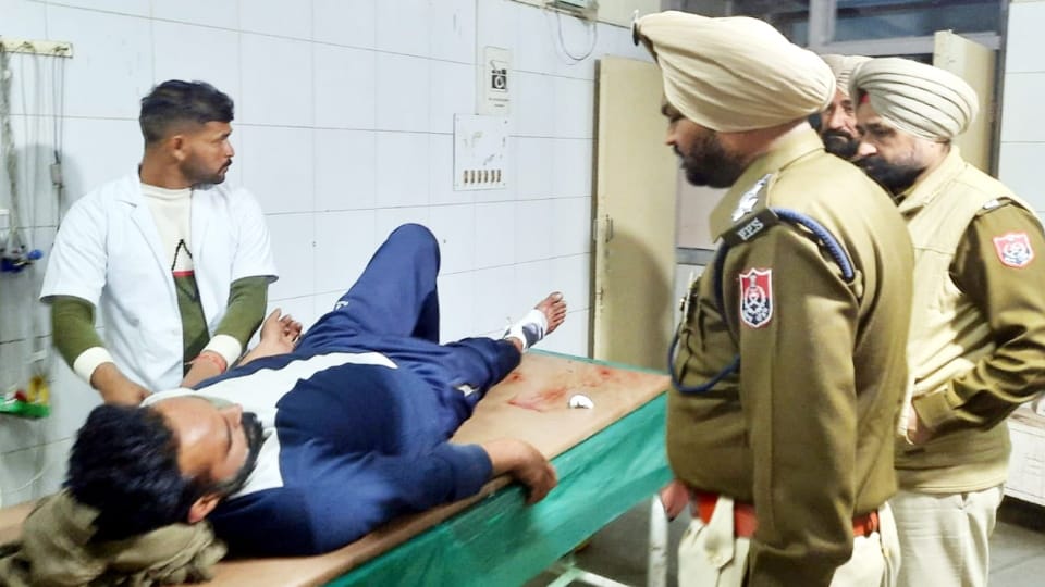 During recovery of weapons in Budhlada of Mansa accused opened fire on police