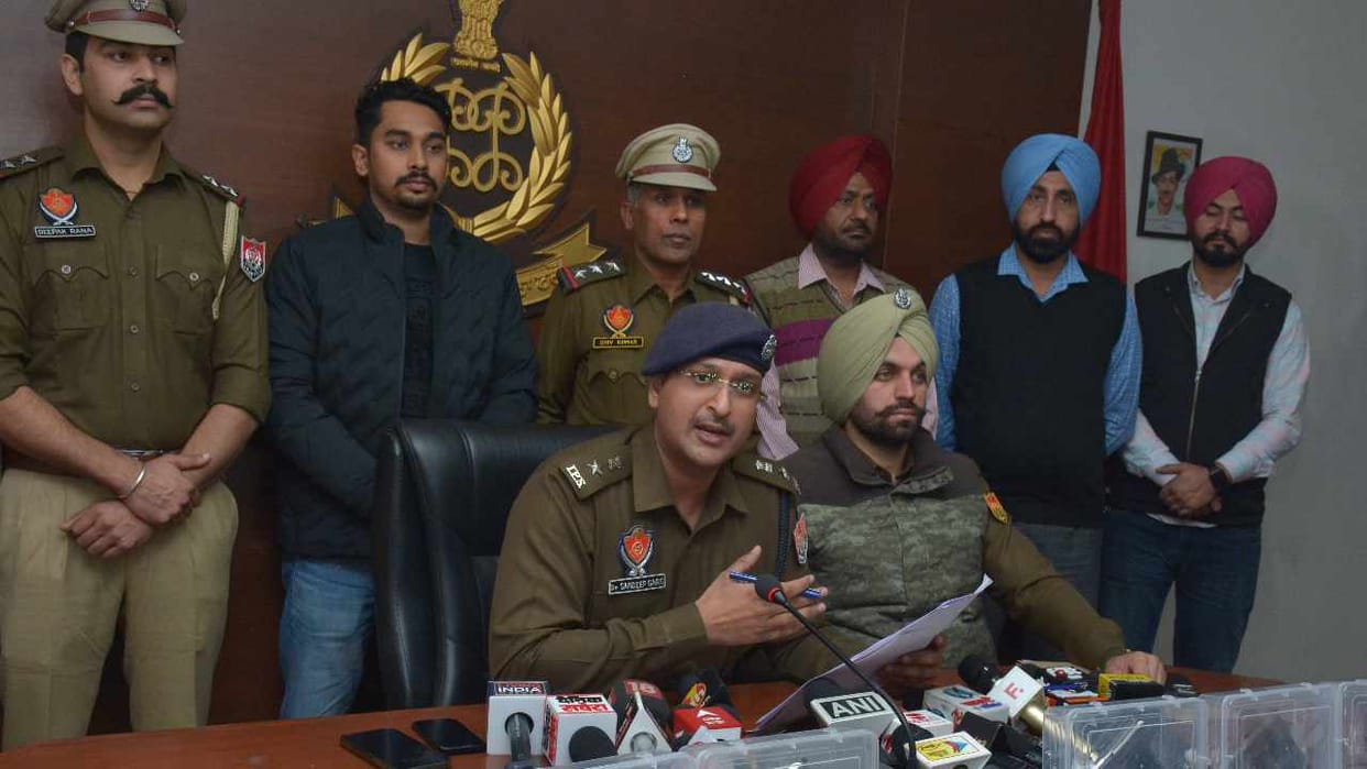 Police arrested notorious gangsters Ankit Rana and Harpreet Makhan