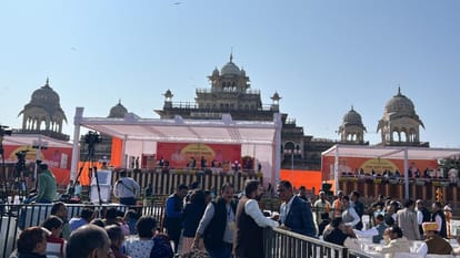 Rajasthan CM Oath Taking Live Bhajan Lal Sharma Swearing-in Ceremony RJ Deputy CM Ministers List News in Hindi