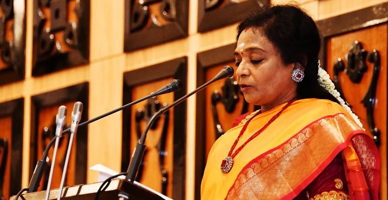 telangana governor address in joint session said state liberate from repression