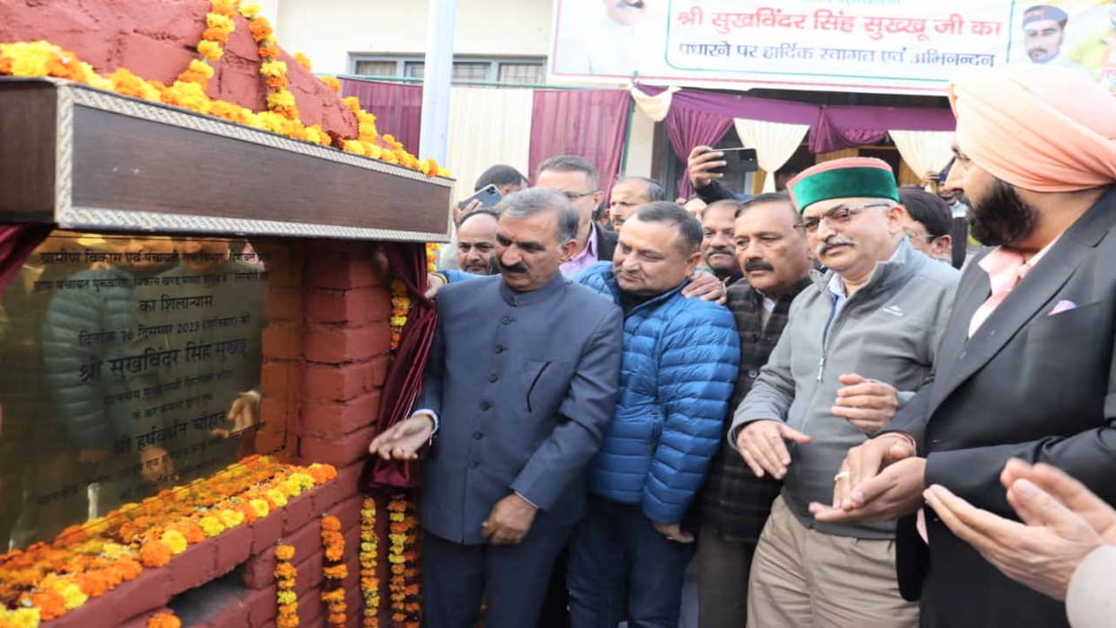 cm Sukhvindra Sukhu said Dubai investors will come to Himachal in January